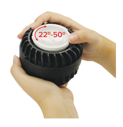 Elco Lighting ELB50R40 Birch™ High Lumen LED Module, Color Temperature 4000K, Lumens 3200, 4000, 5000 lm, Beam Angle 22° to 50°