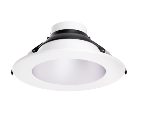 ELCO Lighting ELB610HW 6" Round Reflector Trim Haze with White Trim Finish