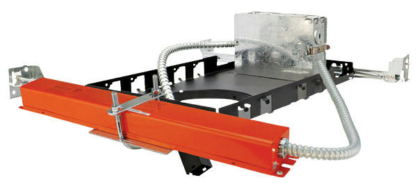 Elco Lighting ELB6PF-EM5 6" New Construction Plaster Frame with Emergency Battery Backup