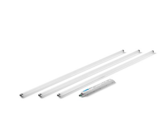 Lutron ELD4T8-3M35-8 C-Flex T8 4FT 3-Lamp Ballast Retrofit Kit, 3500K, EcoSystem Driver (Case of 8 Kits)