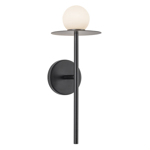 Kuzco Lighting WS15506-BK-UNV Elixir 16-in Wall Sconce/Wall Light - CCT: 3000K -  Finish: Black