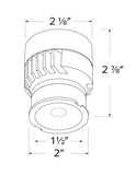 Elco Lighting ELK0330 10° Koto™ LED Module (Narrow Spot), Color Temperature 3000K, Lumens 350 lm, Beam Angle 38°, Triac/ELV