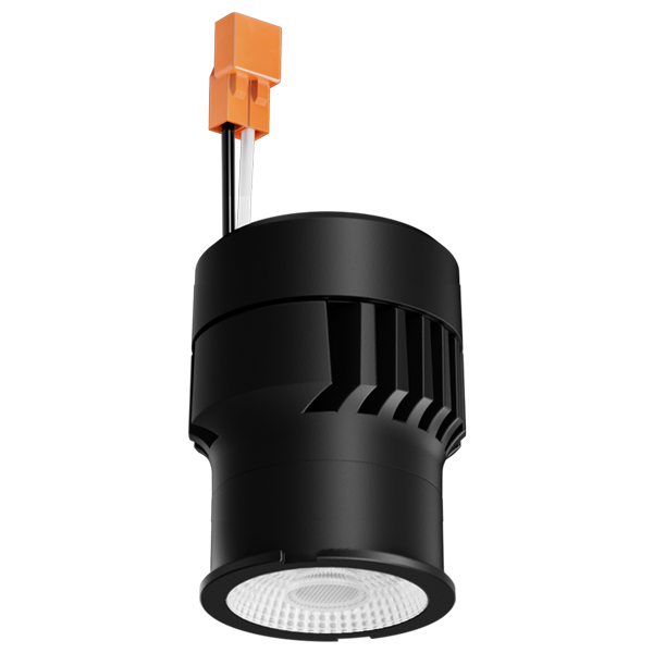 Elco Lighting ELK1340-N Koto™ LED Module – 12.5W, 1350 Lumens, 4000K, 0-10V Dimmable, 25° Beam, CRI 93+, 120V, Damp Rated, Black