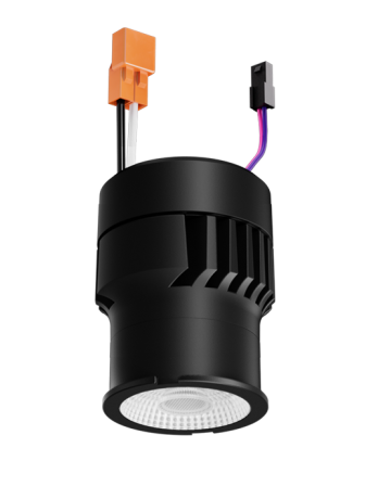 Elco Lighting ELK10DX35-S 0-10V Koto™ LED Module, Wattage 11.8W, Color Temperature 3500K, Lumens  1000 lm, Voltage 120-277V, Dimming 0-10V/Triac/ELV, Beam Angle 18°