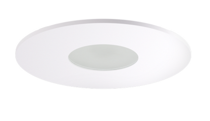 Elco Lighting ELK4125W Pex™ 4" Round Adjustable Pinhole with Frosted Lens, All White
