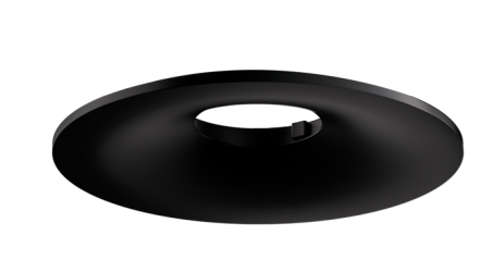 Elco Lighting ELK4172B Pex™ 4" Round Curved Reflector, All Black