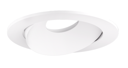 Elco Lighting ELK4179W Pex™ 4" Round Directional Gimbal, All White