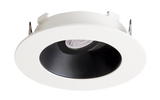 Elco Lighting EKCL4721BW Flexa™ 4" Round Reflector for Canless Koto™ Module - Black - Ring White