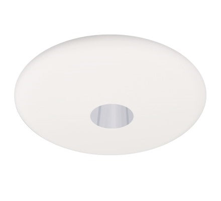 Elco Lighting ELK6427H Pex 6" Round Adjustable Pinhole with Reflector Trim, Haze with White Trim