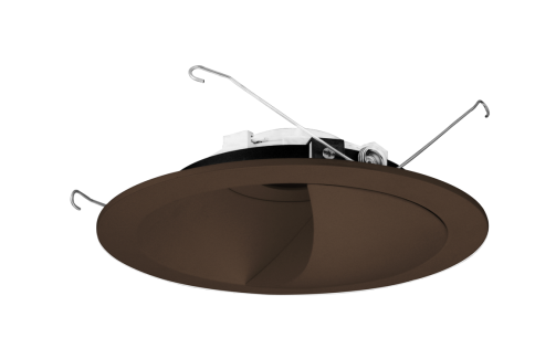 Elco Lighting ELK6715BZ Unique™ 6" Diecast Round Wall Wash Trim for Koto Module, All Bronze