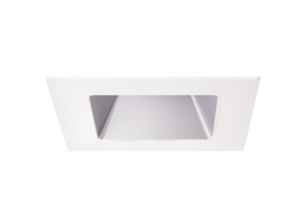 ELCO Lighting ELK6829H 6" Pex™ Square Adjustable Reflector for Koto Module Haze with White Trim Finish