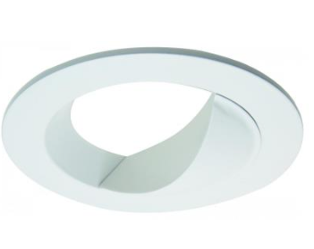 ELCO Lighting ELL4815B 4" Die-Cast Wall Wash For Ell Module All Black Finish