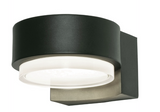 AFX Lighting ELMW0704LAJD2BK Elm LED 4 inch Black Outdoor Sconce