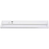 AFX Lighting ELNU14WH 14-in 8W Elena Undercabinet Light, 508 lm, 120V, CCT Select, White Finish