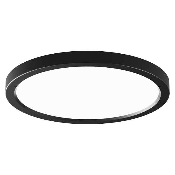 Elco Lighting ELSP83CT5B 18W 8" Round Sky Panel - 5CCT - 1200 Lumens - Triac/ELV - Black