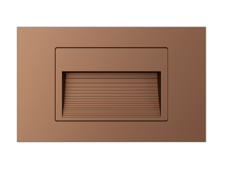 Elco Lighting ELST27CT3BZ Mini LED Embedded Step Light with 3-CCT Switch, Lumens 250 lm, Multi-Color Temperature, All Bronze