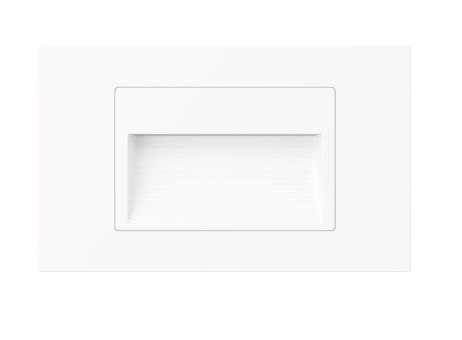 Elco Lighting ELST27CT3W Mini LED Embedded Step Light with 3-CCT Switch, Lumens 250 lm, Multi-Color Temperature, All White