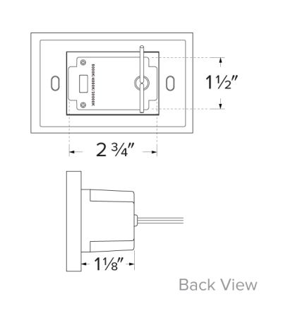 Elco Lighting ELST29CT3BZ Mini LED Frosted Lens Step Light with 3-CCT Switch, Lumens 200 lm, Multi Color Temperature, All Bronze