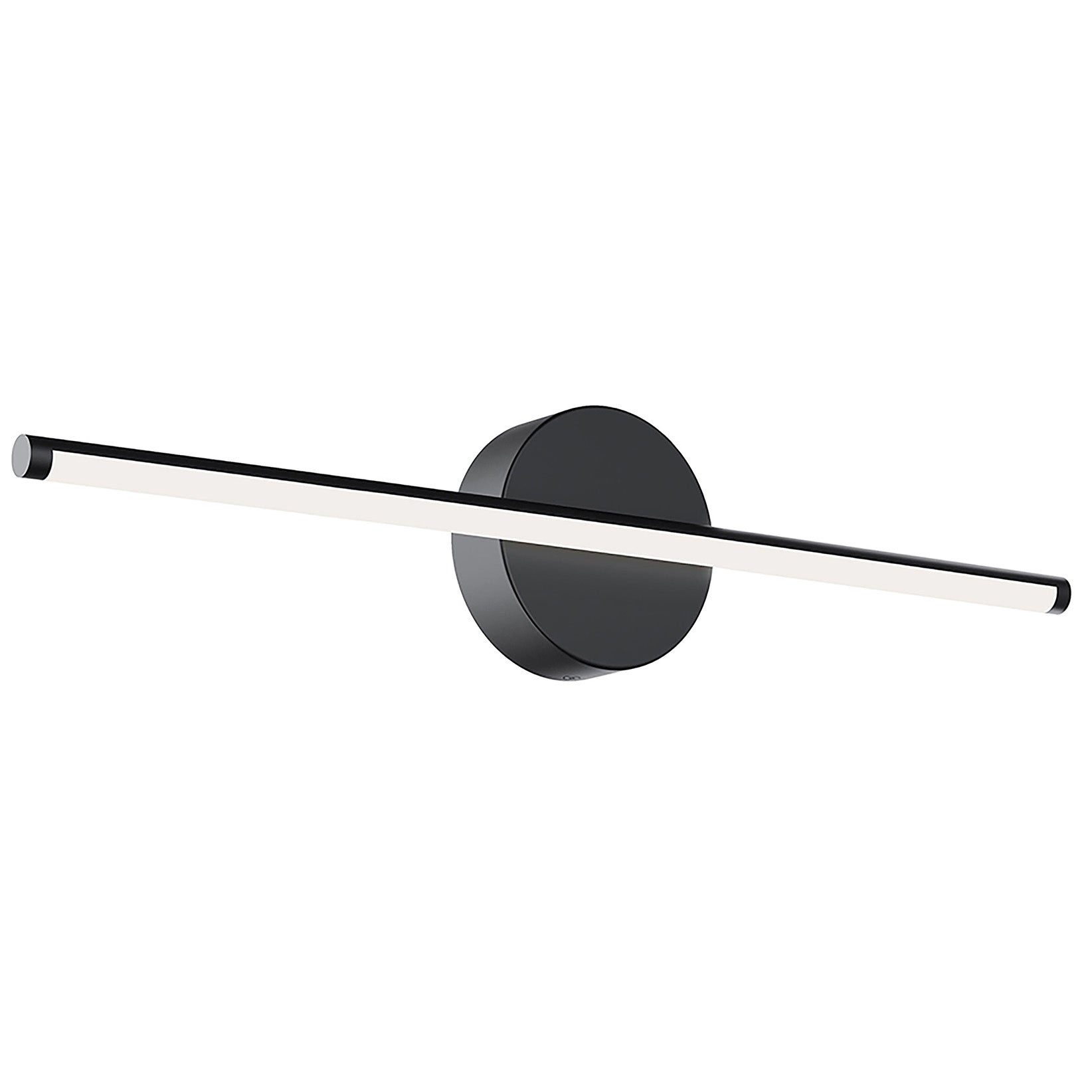 AFX Lighting ELZV2402LAJD4BK Elizabeth 24 Inch LED Vanity Wall Light, Watt 15W, 120-277V, Selectable 3CCT, Black Finish