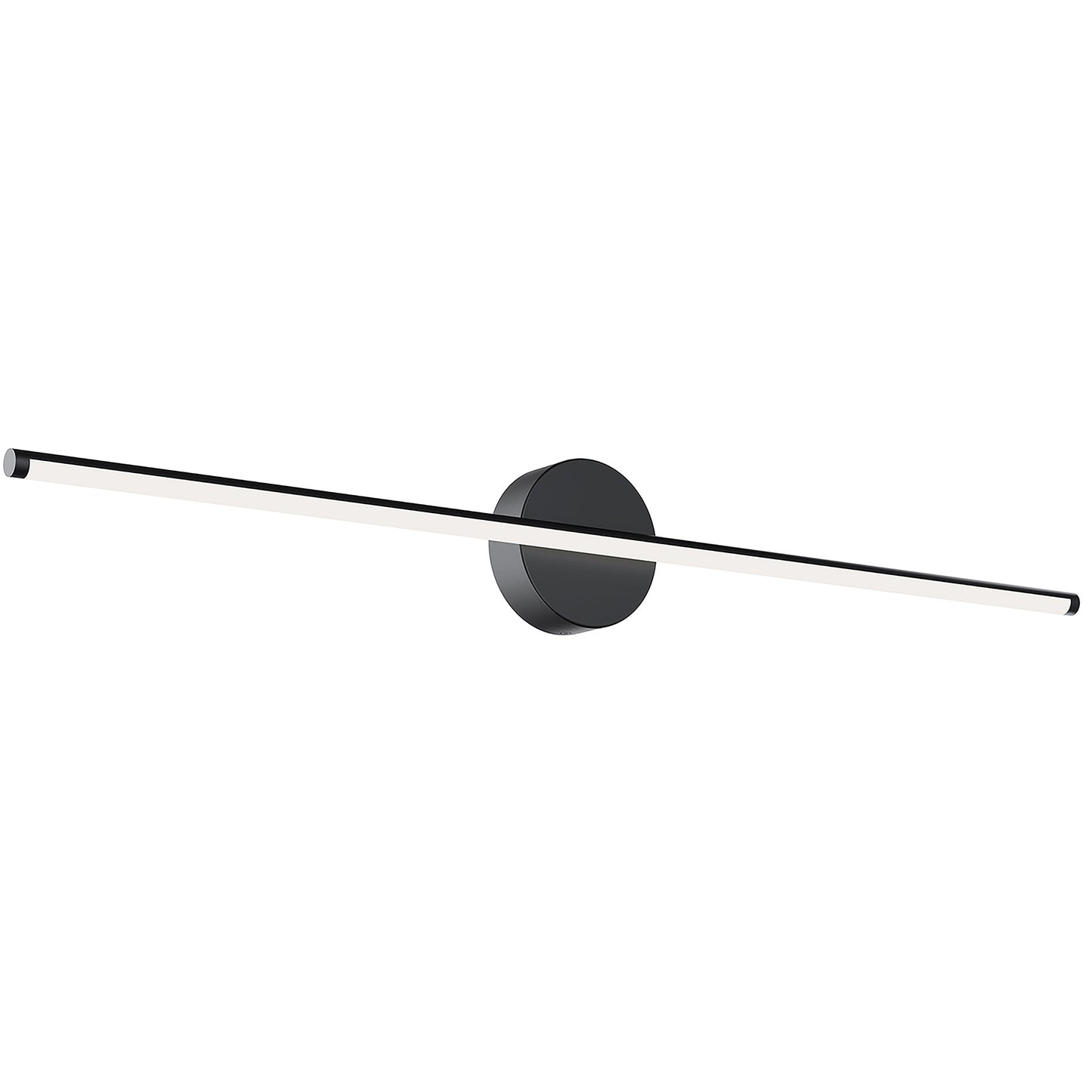 AFX Lighting ELZV3602LAJD4BK Elizabeth 36 Inch LED Vanity Wall Light, Watt 20W, 120-277V, Selectable 3CCT, Black Finish