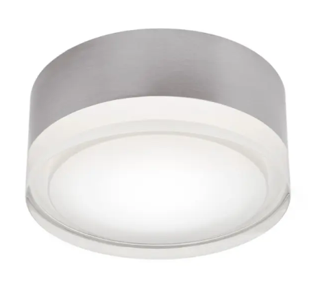 AFX Lighting EMAF06LAJD1SN Emma 6" LED Flush Mount, Wattage 15W, Multi-Color Temperature, Voltage 120V, Satin Nickel