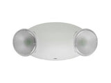 MaxLite EML-2HW LED Emergency Light, Wattage 0.6W, 120V OR 277V, Battery Backup, Adjustable Double Head, White Finish