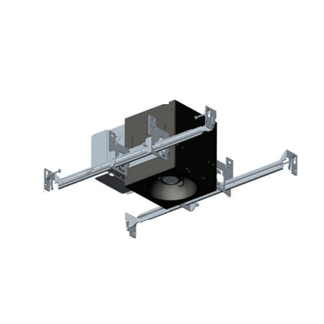 Visual Comfort Architectural EMTH11LLON120ELVB Element EMTH 1x1 LED Multiples Trimmed Housing – 12W – Flangeless – Black – Non-IC Airtight