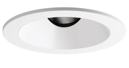 Visual Comfort Architectural ENCL2RRF-L12930AN-W-W Entra CL 2IN Adjutstable Round Flanged Trim / Remodel Housing, CCT 3000K, White Finish W/ White Reflector