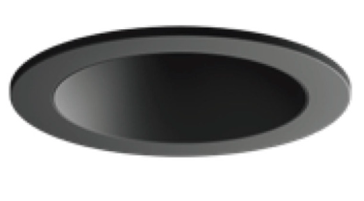 Visual Comfort Architectural ENCL2RRF-L12930WN-B-B Entra CL 2IN Round Flanged Trim / Remodel Housing, CCT 2700K, Black Finish / Black Color