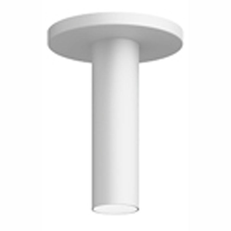 Visual Comfort Architectural ENCY2RS-L129WD3D-UNV-WW ENTRA 2" 12W Fixed LED Cylinder, Warm Dim, Surface Mount, Color Temperature 3000K Warm Dim, Beam Angle 30°, White Finish