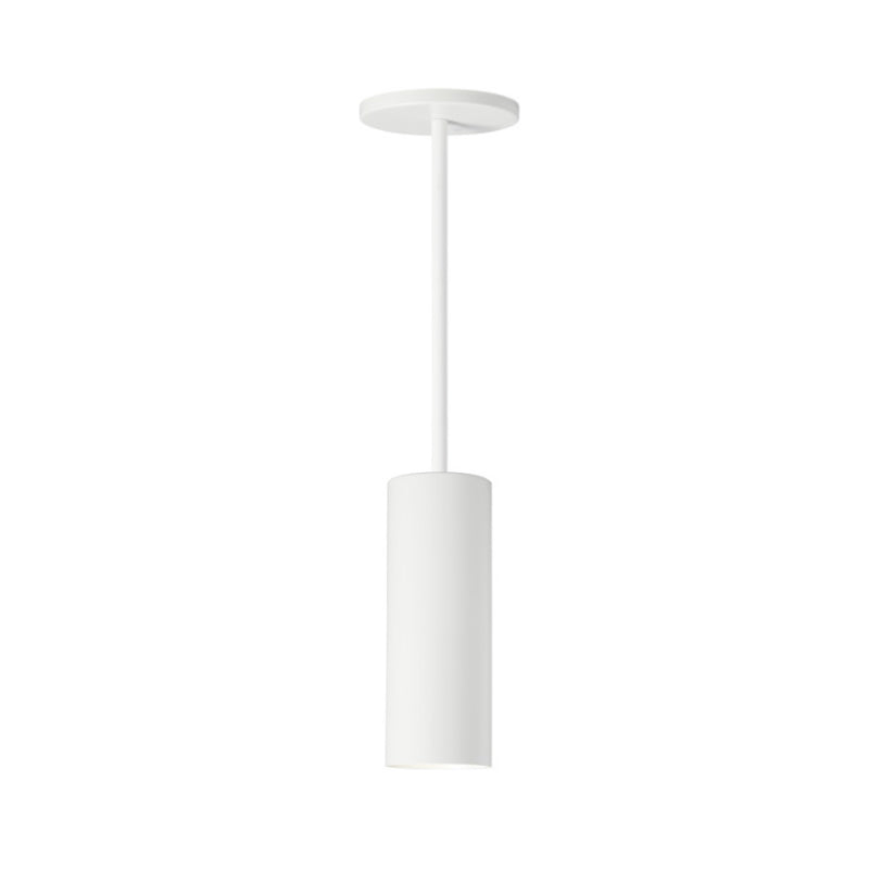 Visual Comfort Architectural ENCY3RP-L129WD4D-UNV-BW ENTRA 3" 12W Fixed LED Cylinder – Warm Dim – 90 CRI – 40° Beam – Pendant Mount – Black/White