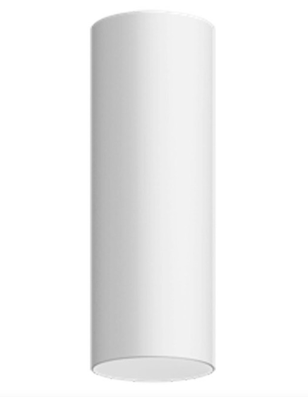 Visual Comfort Architectural ENCY3RF-L129WDWW-UNV-AW 3" 12W Wall Wash LED Cylinder, Warm Dim, Flush Mount, Reflector Finish/Cylinder Finish: Brushed Aluminum/White, Color Temperature: Warm Dim 3000-1800K