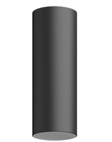 Visual Comfort Architectural ENCY3RF-L159WD6D-UNV-BB 3" 15W Fixed LED Cylinder, Warm Dim, Flush Mount, Reflector Finish/Cylinder Finish: Black/Black, Color Temperature: 3000K-1800K Warm Dim, Beam Spread: 60°