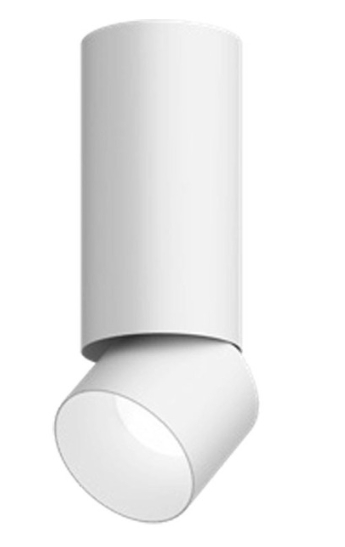 Visual Comfort Architectural ENCY3RF-L199306A-UNV-WW Entra 3 Inch LED Adjustable Cylinder Ceiling Light, CCT 3000K, White Finish / Color White