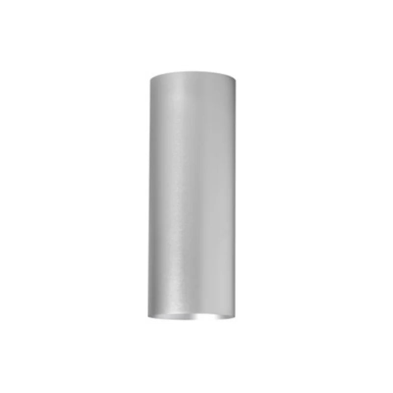 Visual Comfort Architectural ENCY3RF-L199WDWW-UNV-WA ENTRA 3" 19W Wall Wash LED Cylinder Flush Mount, White Reflector, Brushed Aluminum Cylinder, Warm Dim 3000–1800K