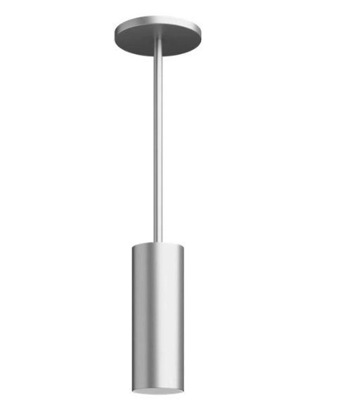 Visual Comfort Architectural ENCY3RP-L12927WW-UNV-AA 3" 12W Wall Wash LED Cylinder, Pendant Mount, Reflector Finish/Cylinder Finish: Brushed Aluminum/Brushed Aluminum, Color Temperature: 2700K