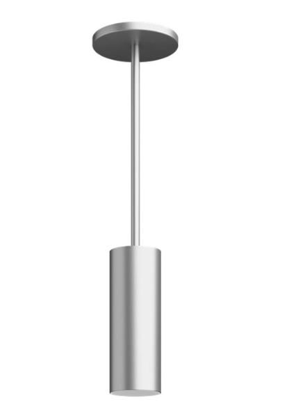 Visual Comfort Architectural ENCY3RP-L12930WW-UNV-AA 3" 12W Wall Wash LED Cylinder, Pendant Mount, Reflector Finish/Cylinder Finish: Brushed Aluminum/Brushed Aluminum, Color Temperature: 3000K