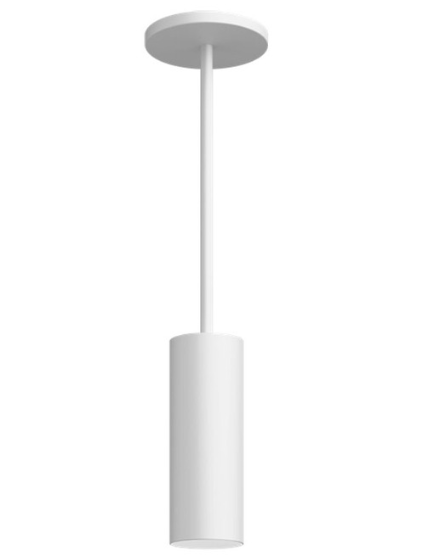Visual Comfort Architectural ENCY3RP-L129WDWW-UNV-WW 3" 12W Wall Wash LED Cylinder, Warm Dim, Pendant Mount, Reflector Finish/Cylinder Finish: White/White, Color Temperature: Warm Dim 3000-1800K