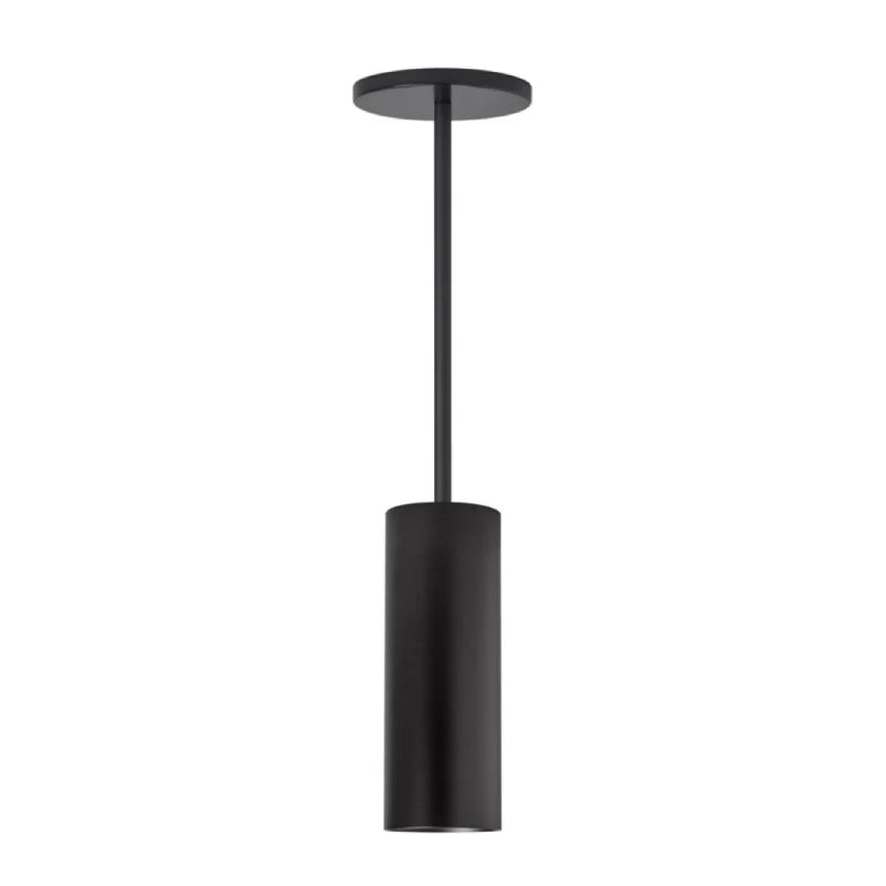 Visual Comfort Architectural ENCY3RP-L199WDWW-UNV-BB ENTRA 3" 19W Wall Wash LED Cylinder – Warm Dim  3000-1800K – 90 CRI – Pendant Mount – Black/Black