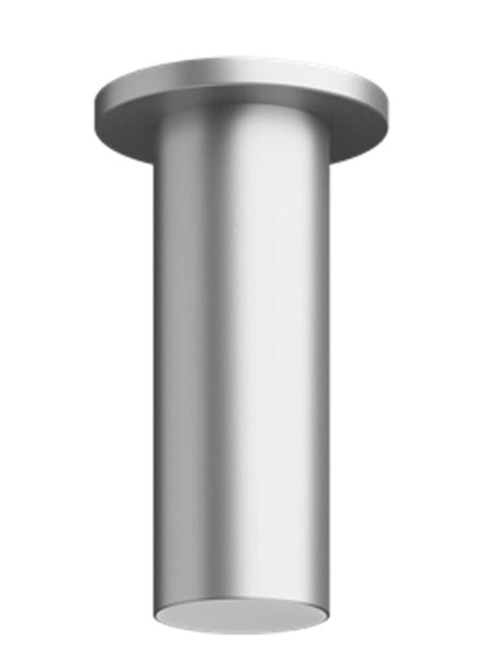 Visual Comfort Architectural ENCY3RS-L12927WW-UNV-AA 3" 12W Wall Wash LED Cylinder, Surface Mount, Reflector Finish/Cylinder Finish: Brushed Aluminum/Brushed Aluminum, Color Temperature: 2700K