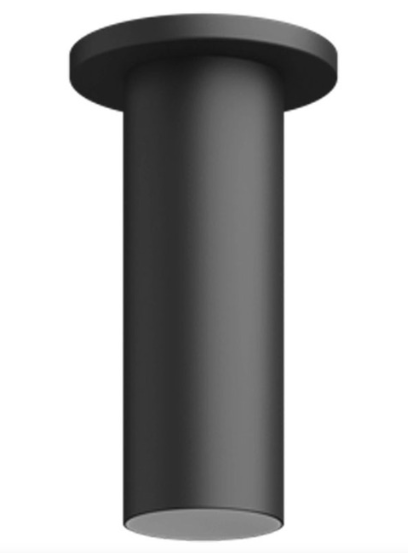 Visual Comfort Architectural ENCY3RS-L12927WW-UNV-AB 3" 12W Wall Wash LED Cylinder, Surface Mount, Reflector Finish/Cylinder Finish: Brushed Aluminum/Black, Color Temperature: 2700K