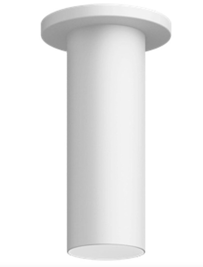 Visual Comfort Architectural ENCY3RS-L12927WW-UNV-AW 3" 12W Wall Wash LED Cylinder, Surface Mount, Reflector Finish/Cylinder Finish: Brushed Aluminum/White, Color Temperature: 2700K