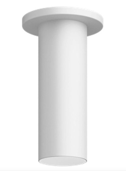 Visual Comfort Architectural ENCY3RS-L12927WW-UNV-BW 3" 12W Wall Wash LED Cylinder, Surface Mount, Reflector Finish/Cylinder Finish: Black/White, Color Temperature: 2700K