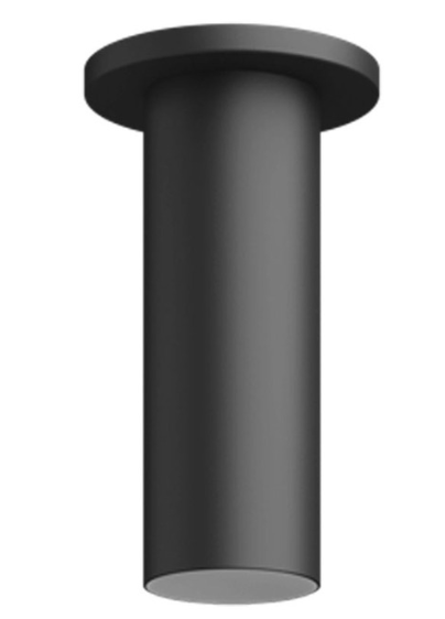 Visual Comfort Architectural ENCY3RS-L129WD4D-UNV-BB 3" 12W Fixed LED Cylinder, Warm Dim, Surface Mount, Reflector Finish/Cylinder Finish: Black/Black, Color Temperature: Warm Dim 3000-1800K, Beam Spread: 40°