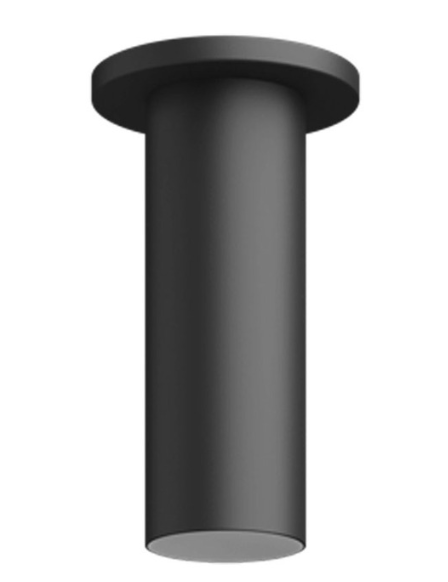 Visual Comfort Architectural ENCY3RS-L129WDWW-UNV-BB 3" 12W Wall Wash LED Cylinder, Warm Dim, Surface Mount, Reflector Finish/Cylinder Finish: Black/Black, Color Temperature: Warm Dim 3000-1800K