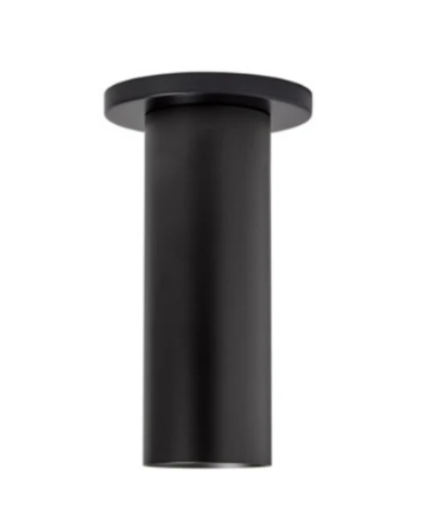 Visual Comfort Architectural ENCY3RS-L159WDWW-UNV-BB 3" 15W Wall Wash LED Cylinder, Warm Dim, Surface Mount, Reflector Finish/Cylinder Finish: Black/Black, Color Temperature: Warm Dim  3000-1800K