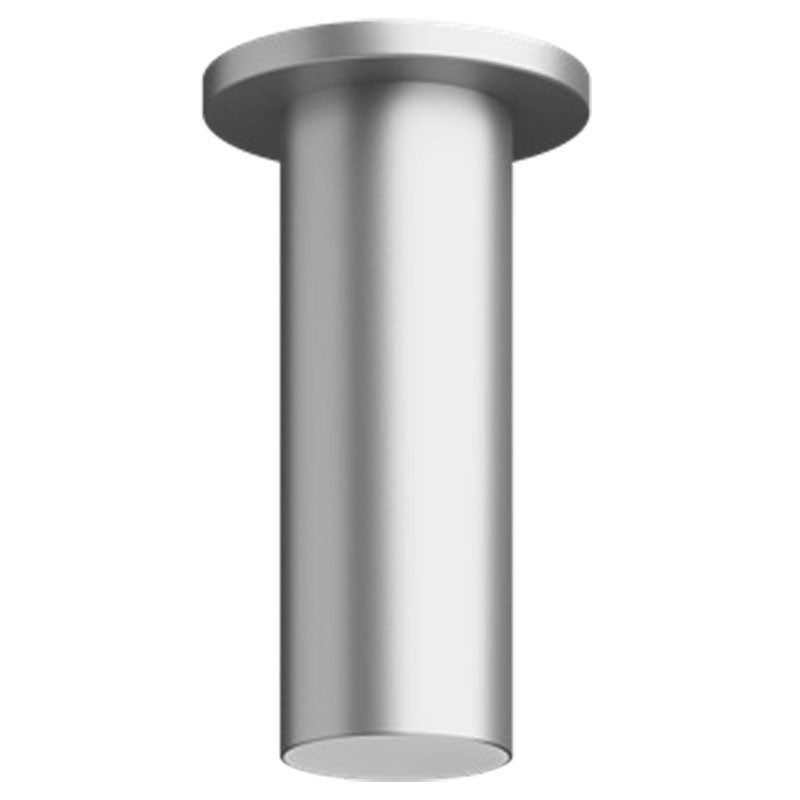 Visual Comfort Architectural ENCY3RS-L199WD6D-UNV-AA Entra 3 Inch LED Fixed Cylinder Ceiling Light, Surface Mount Canopy, Beam Angle 60°, Color Temperature 3000K Warm Dim, Wattage 19W, Brushed Aluminum Finish