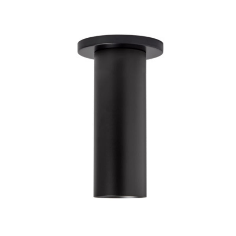 Visual Comfort Architectural ENCY3RS-L19930WW-UNV-AB ENTRA 3" 19W Wall Wash LED Cylinder – 3000K – 90 CRI – Surface Mount – Black Cylinder / Brushed Aluminum Reflector