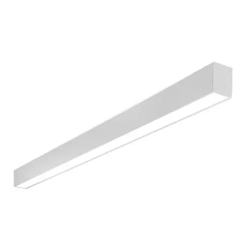 EnvisionLED LED-UDL2-2FT-3P25-5CCT-WH 2-ft Adjustable Watt LED C-Line Suspended Linear Uplight, 120-277V, White Finish
