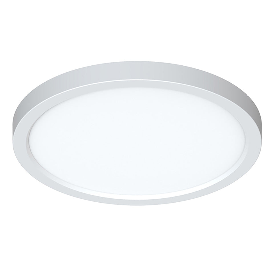 AFX Lighting EONF09LAJD1WH Eon 9 Inch LED Flush Mount Ceiling Light, Watt 17W, 120V, Selectable 5CCT, White Finish